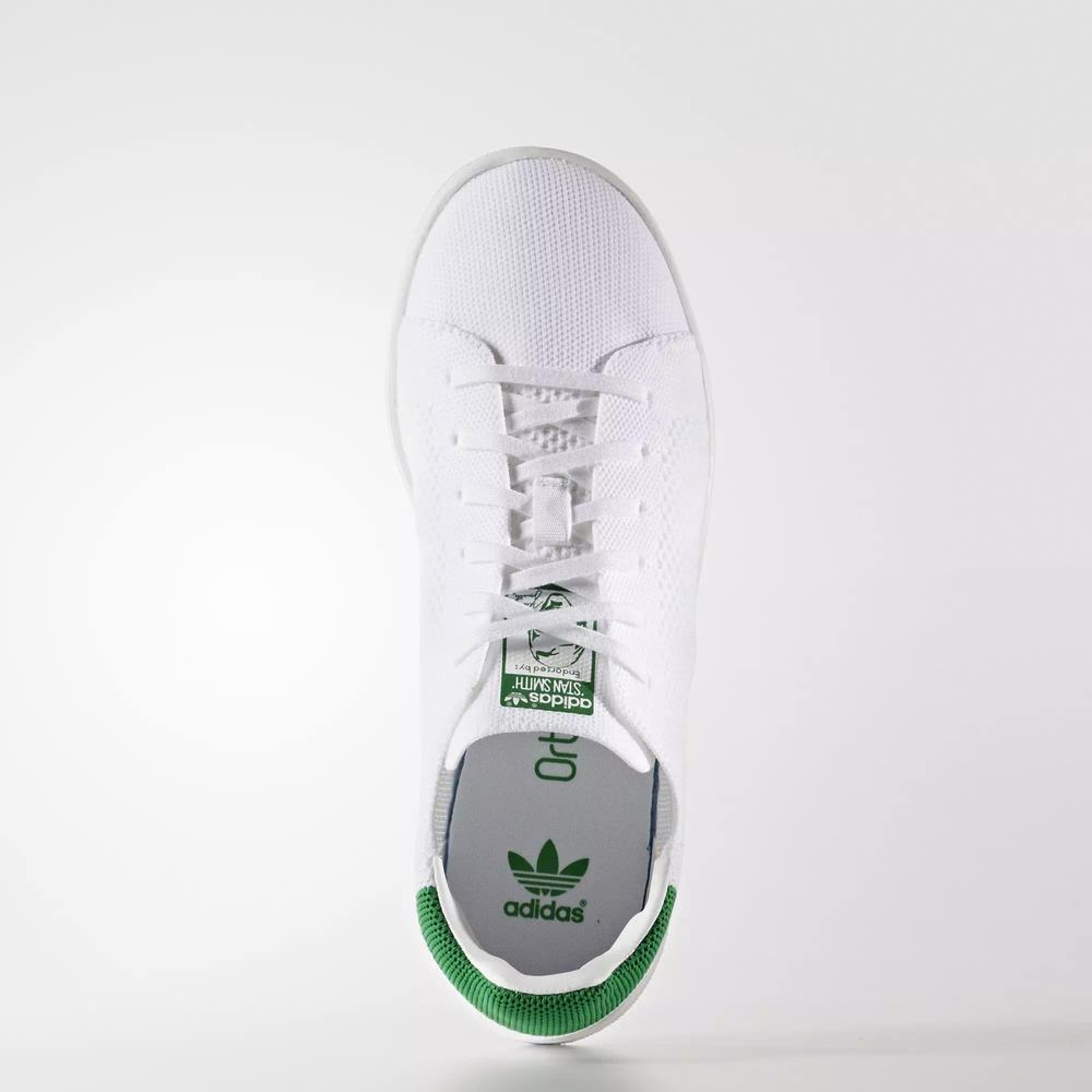 Adidas Stan Smith Primeknit Tenis Blancos Para Niño (MX-64775)